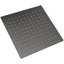 TARAN Shower Head Stainless Steel Square (250mm) - Brushed Gun Metal