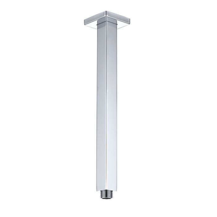 TARAN Ceiling Shower Arm Square (300mm) - Chrome