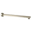TARAN Straight Wall Arm Square (400mm) - Brushed Nickel
