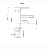 TARAN Basin Mixer - Matte Black