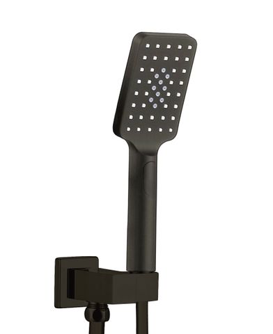 TARAN Handheld Shower Set Square - Brushed Gun Metal
