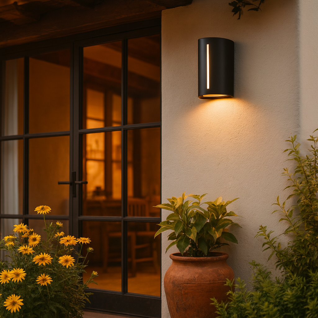 Temma Led Exterior Black IP44