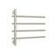 Thermorail SV41BN Brushed Nickel Swivel Heated Towel Rail - W595xH540xD104mm
