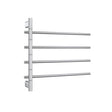 Thermorail SV41 Polished Swivel Heated Towel Rail - W595xH540xD104mm