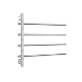 Thermorail SV41 Polished Swivel Heated Towel Rail - W595xH540xD104mm