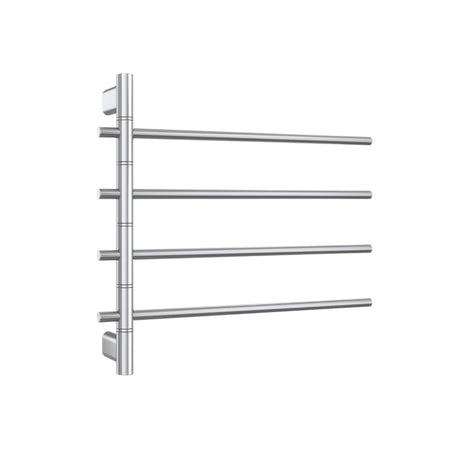 Thermorail SV41 Polished Swivel Heated Towel Rail - W595xH540xD104mm