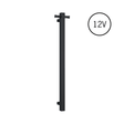 Thermorail Square 12Volt Vertical Bar 900x142x100mm 29Watts