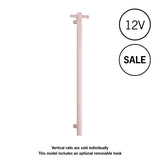 Thermorail Straight/Round 12Volt Vertical Bar -900x142x100mm -26Watts