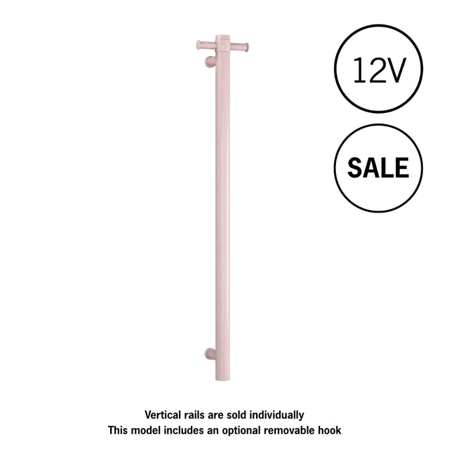 Thermorail Straight/Round 12Volt Vertical Bar -900x142x100mm -26Watts