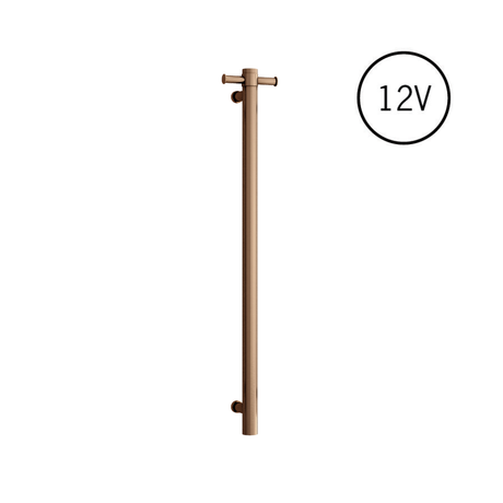 Thermorail Straight/Round 12Volt Vertical Bar - 900x142x100mm - 22Watts
