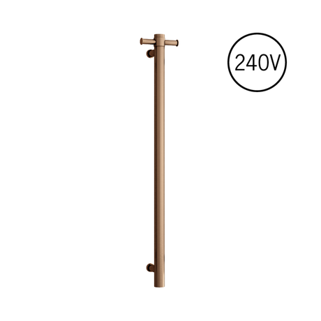 Thermorail Straight/Round 240Volt Vertical Bar 900x142x100mm 20Watts