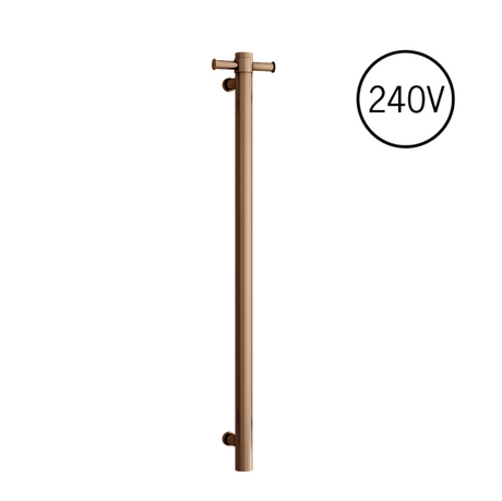 Thermorail Straight/Round 240Volt Vertical Bar 900x142x100mm 20Watts