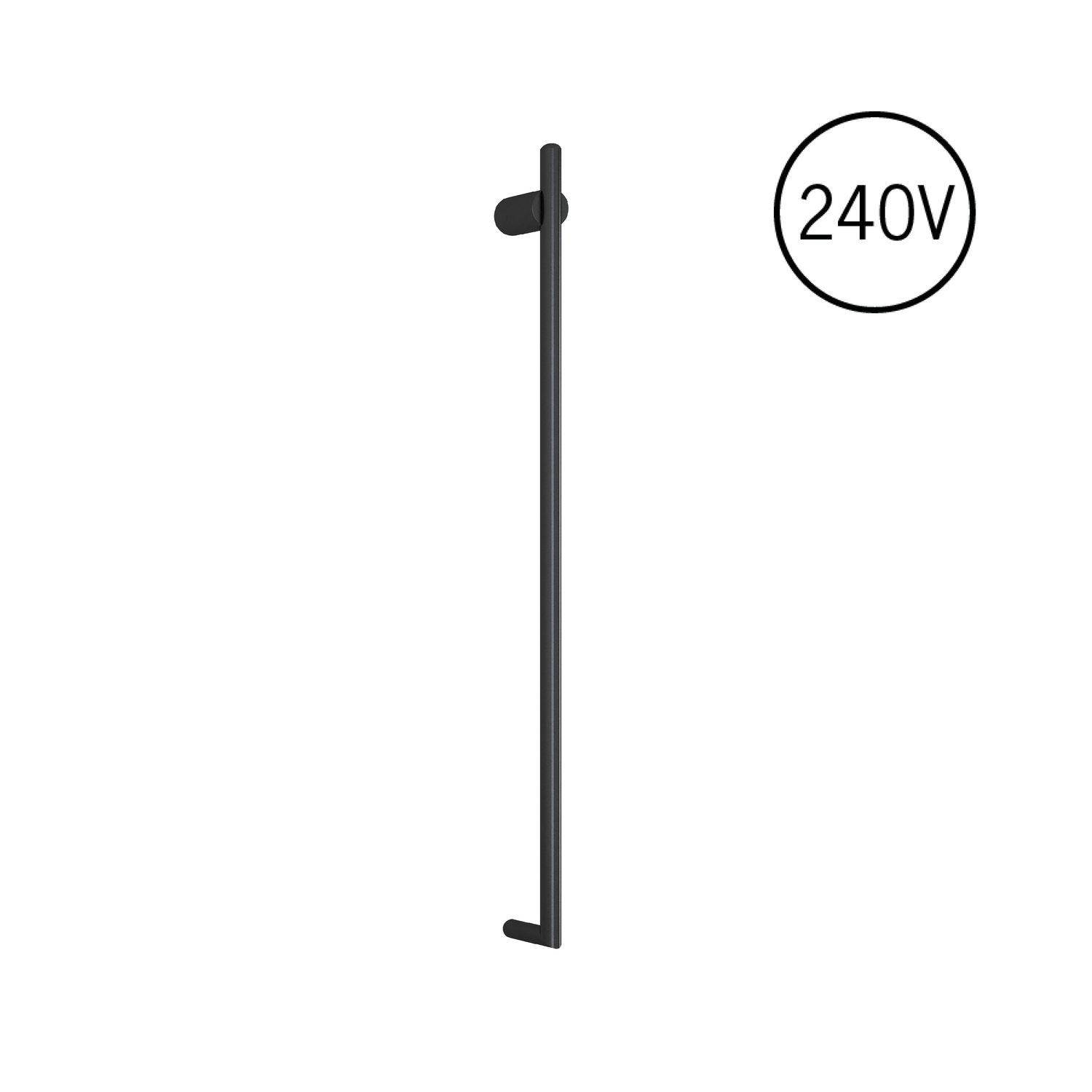 Thermorail Thin Round 240Volt Vertail Rail 45x9000mm 18Watts