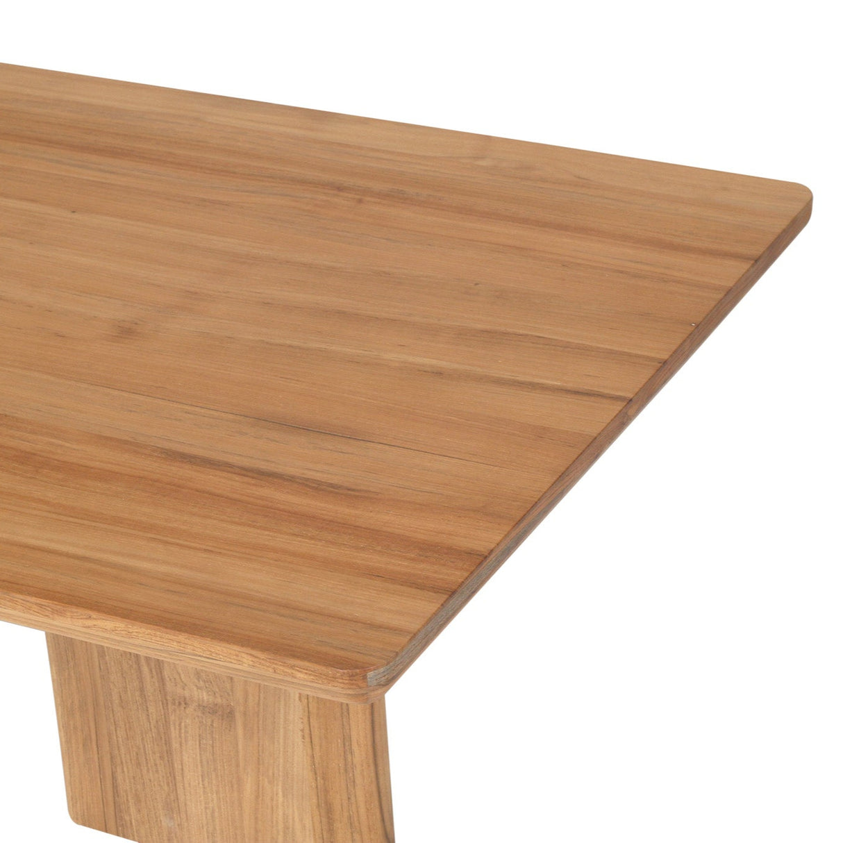 Talon Teak Rectangular Coffee Table 1.5m
