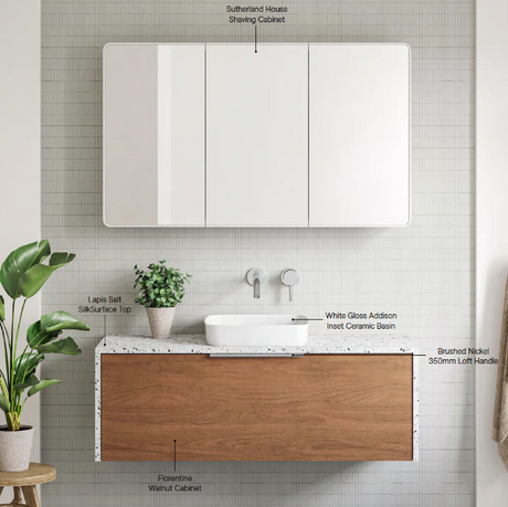 Timberline AINSWORTH Wall Hung Vanity (All Sizes)