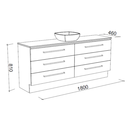 Timberline ASHTON Floor Standing Vanity