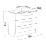 Timberline ASHTON Floor Standing Vanity