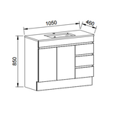 Timberline BARGO Floor Standing Vanity 