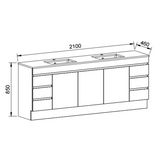 Timberline BARGO Floor Standing Vanity 