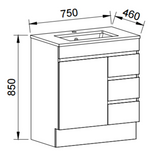 Timberline BARGO Floor Standing Vanity 