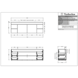 Timberline BARGO Wall Hung Vanity (All Sizes)