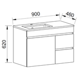 Timberline BARGO Wall Hung Vanity (All Sizes)