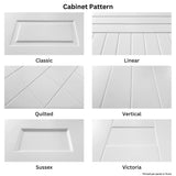 Timberline Modular Laundry Top Cabinet - 2 Doors - Length 900mm (All Sizes)