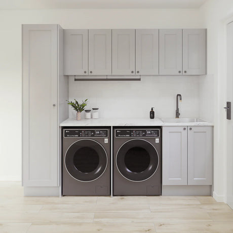 Timberline Custom 2398mm Laundry With Tall And Wall Cabinet Package