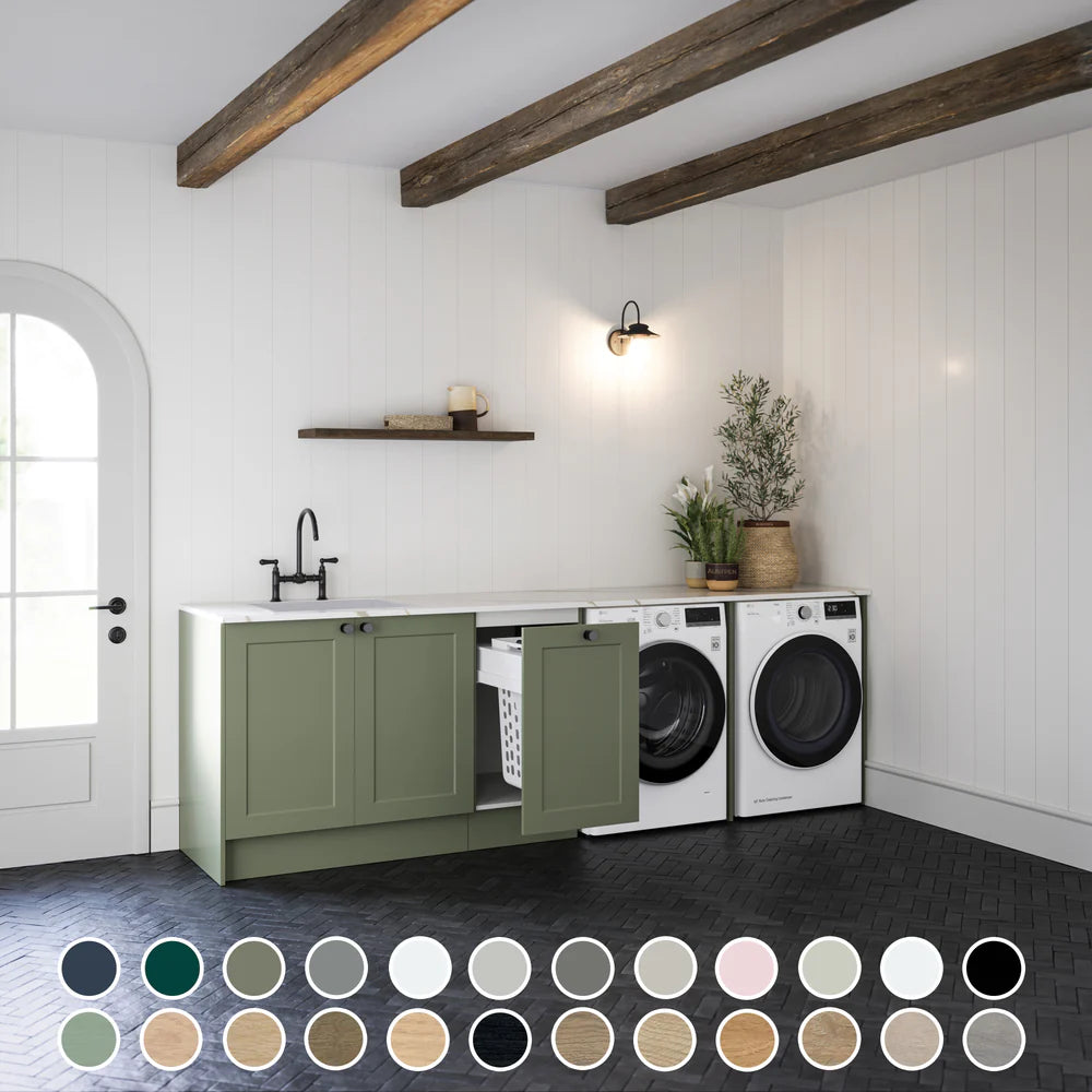 Timberline Custom 2698mm Laundry Cabinet Package