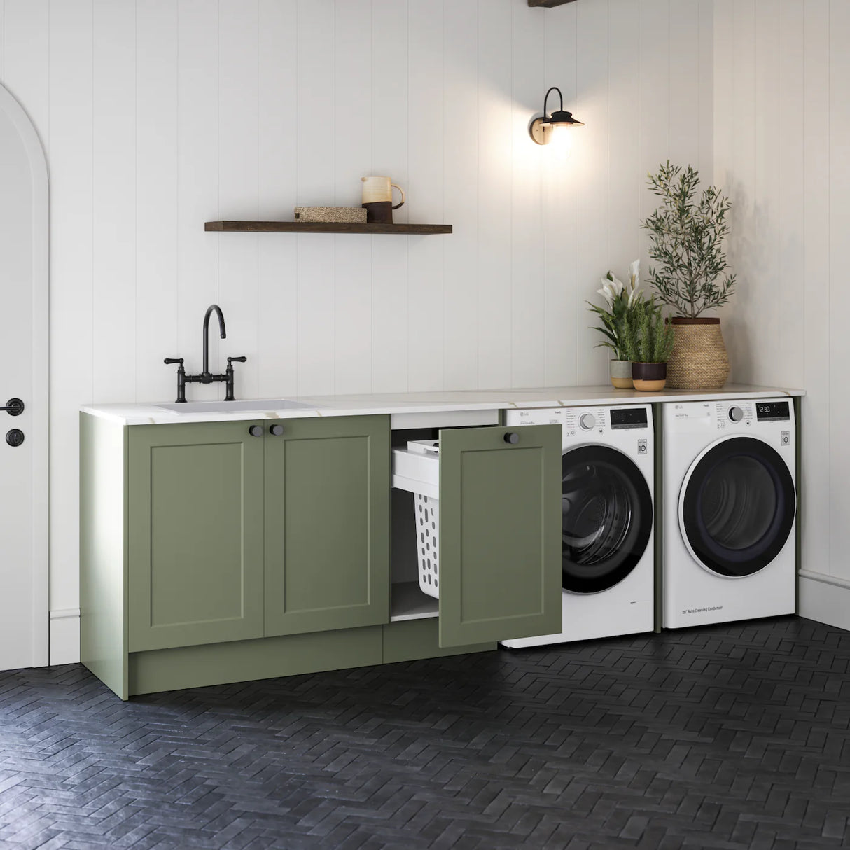 Timberline Custom 2698mm Laundry Cabinet Package