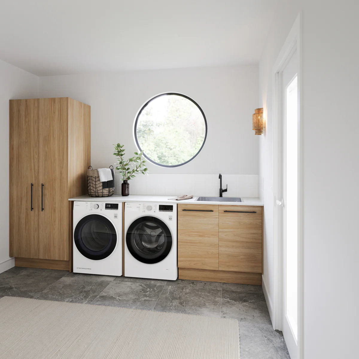 Timberline Custom 3048mm Laundry And Tall Cabinet Package