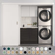 Timberline Custom 916mm Laundry And Wall Cabinet Package