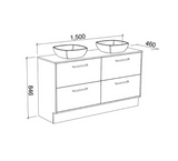 Timberline DELAWARE Floor Standing Vanity (All Sizes)