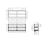Timberline DELAWARE Floor Standing Vanity (All Sizes)
