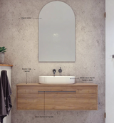 Timberline DELAWARE Wall Hung Vanity
