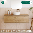 Timberline DELAWARE Wall Hung Vanity (All sizing)