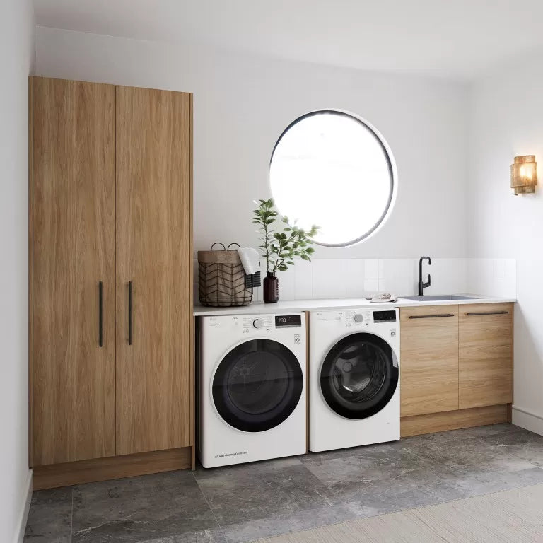 Timberline Duo Custom 3048mm Laundry And Tall Cabinet Package