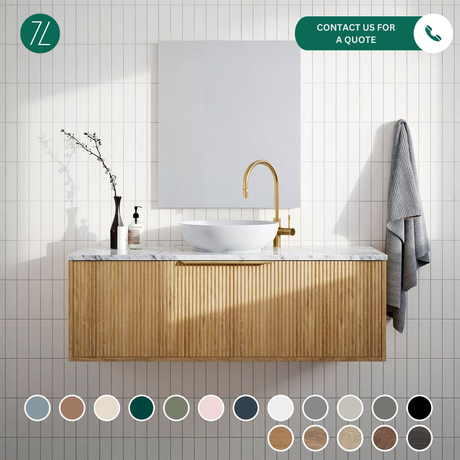 Timberline ELWOOD Wall Hung Vanity (All Sizes)