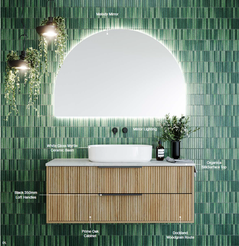 Timberline EMMETT Wall Hung Vanity (All Sizes)
