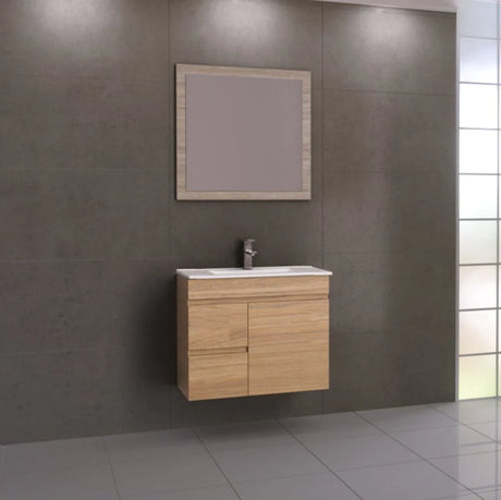 Timberline ENSUITE Space Saving Single Bowl Wall Hung Vanity (All Size)