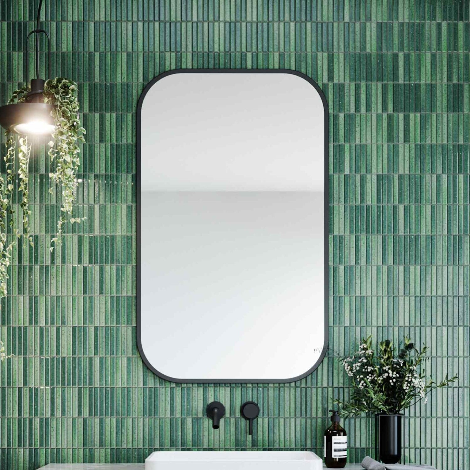 Timberline Jazz Arch Framed Mirror (All Sizes)