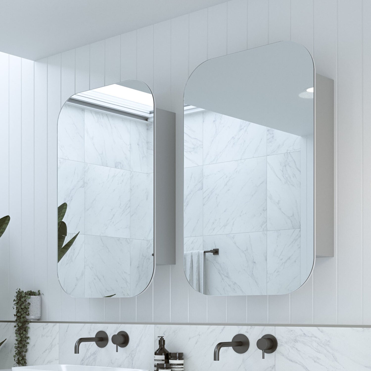 Timberline Jazz Arch Shaving Cabinet (All Sizes)