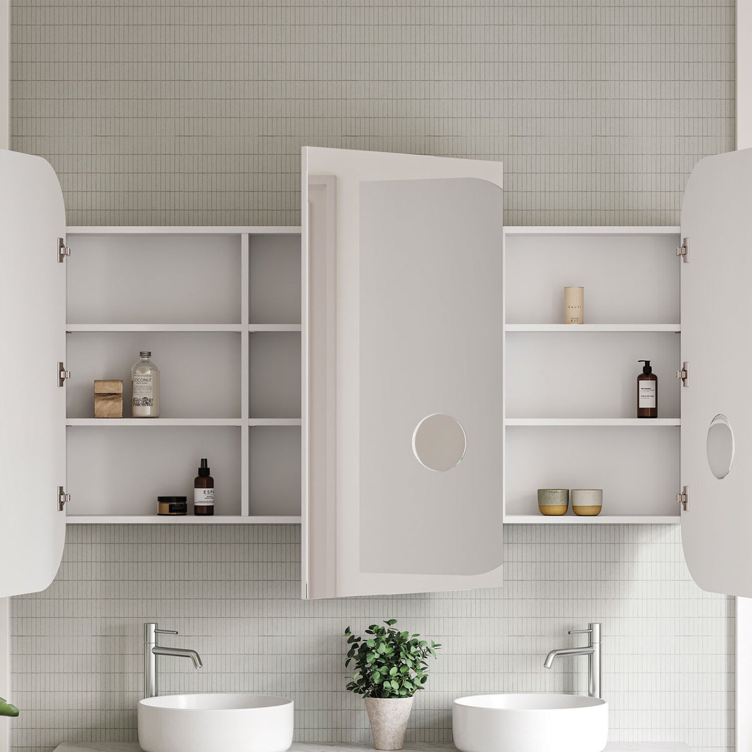 Timberline Jazz Arch Shaving Cabinet (All Sizes)