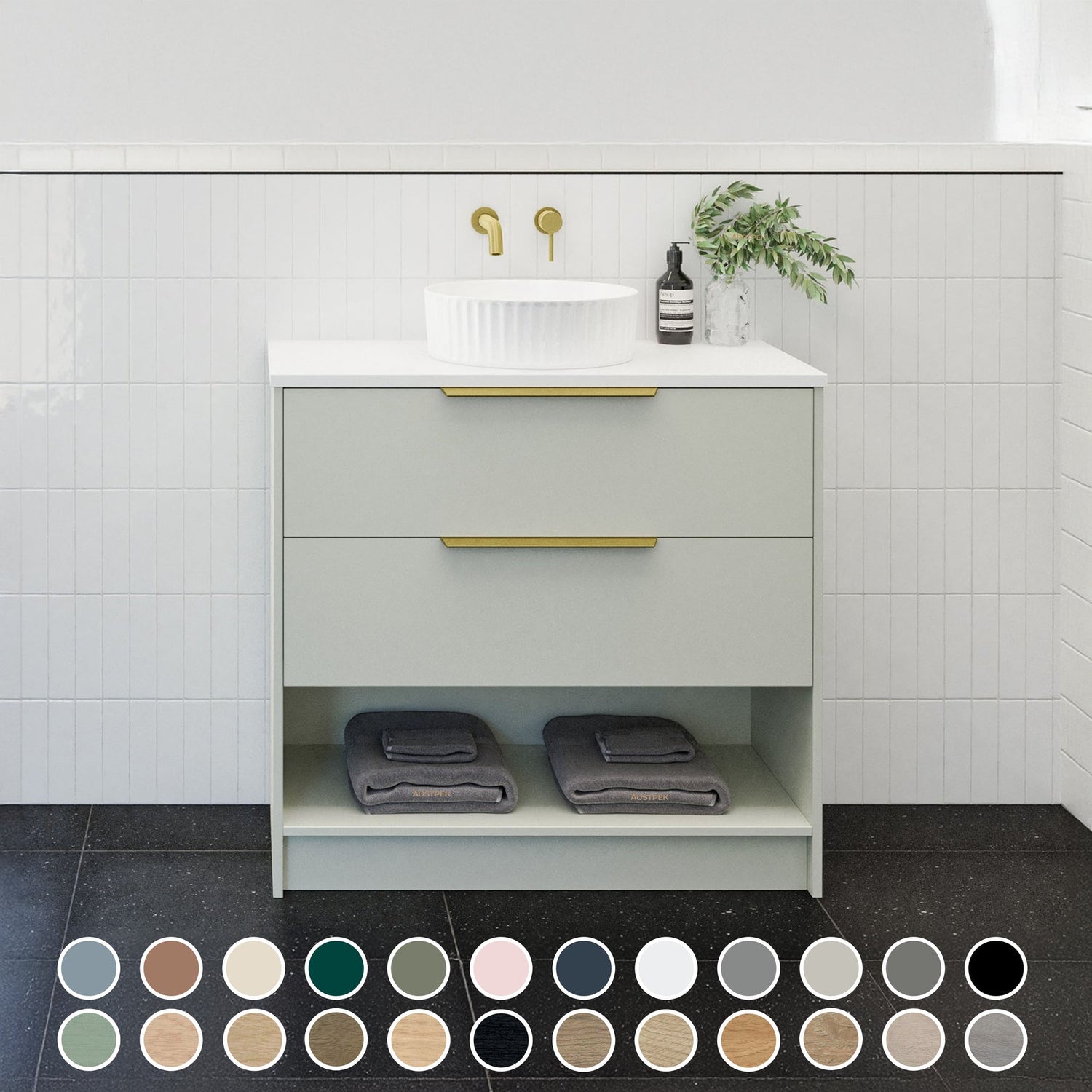 Timberline KANSAS Floor Standing Vanity (All Sizes)