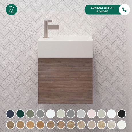 Timberline LOTTIE Mini Wall Hung Vanity (480mm)
