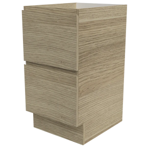 Timberline Modular Laundry 450mm Base Cabinet - 2 Drawers