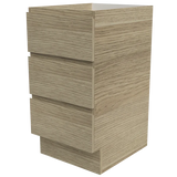Timberline Modular Laundry 450mm Base Cabinet - 3 Drawers