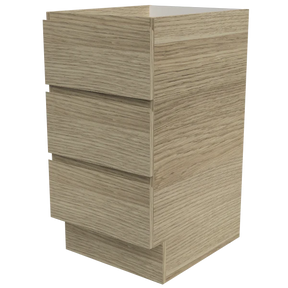Timberline Modular Laundry 450mm Base Cabinet - 3 Drawers