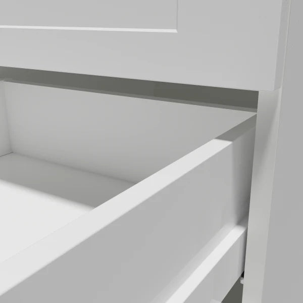 Timberline Modular Laundry 450mm Base Cabinet - 3 Drawers