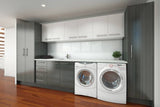 Timberline Modular Laundry 450mm Base Cabinet - 4 Drawers